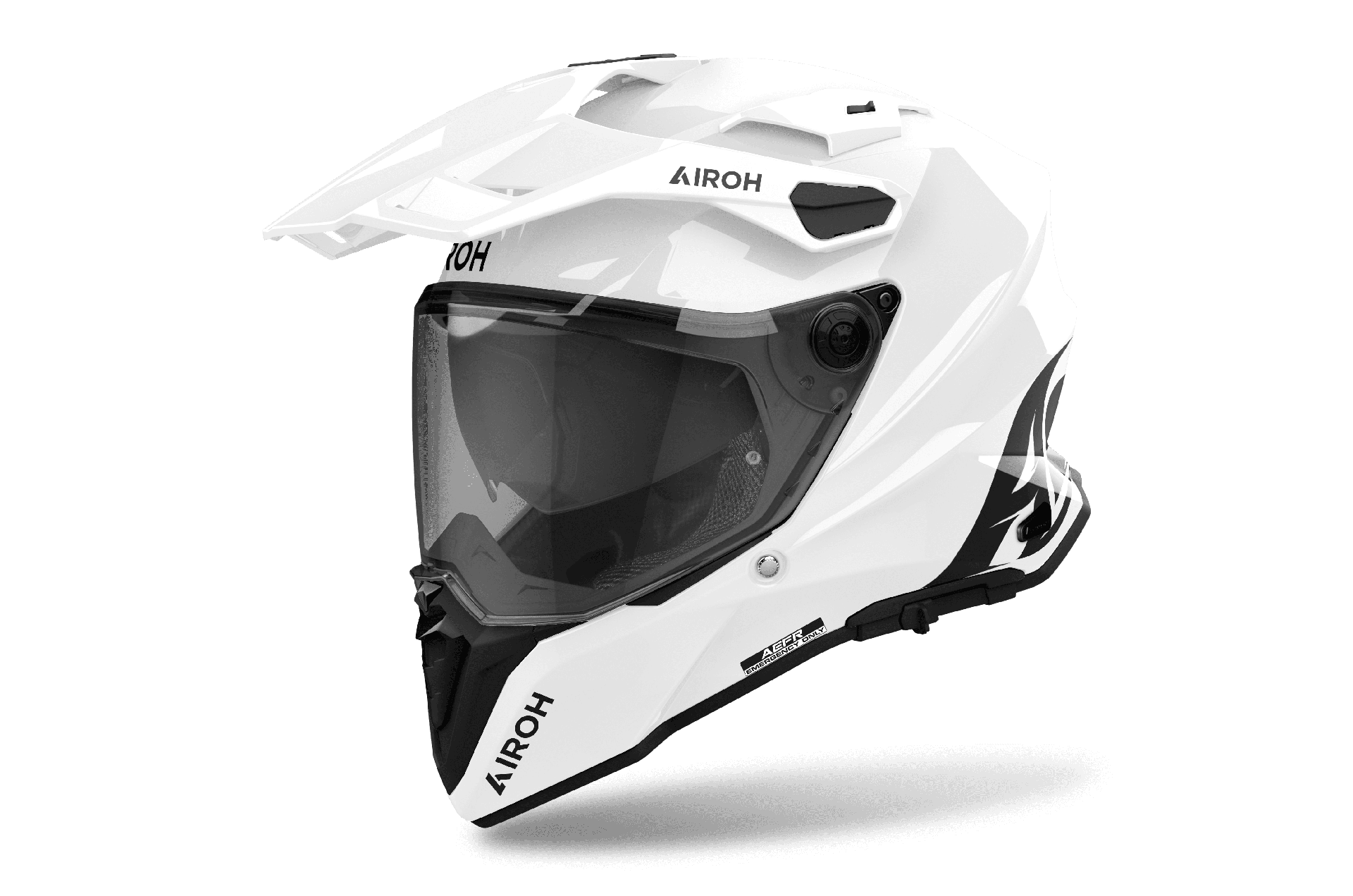 Helmet Commander 2 Color White Gloss
